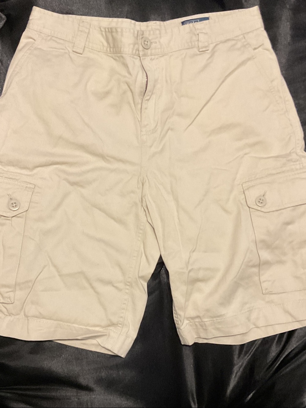 Ralph Lauren Men's Cargo Shorts in Beige